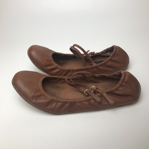 Steven by Steve Madden | Brown Leather Flats - Picture 3 of 4